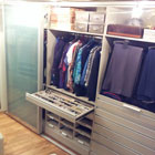 vestidor de madera