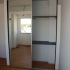 interior y frente de placard melamina